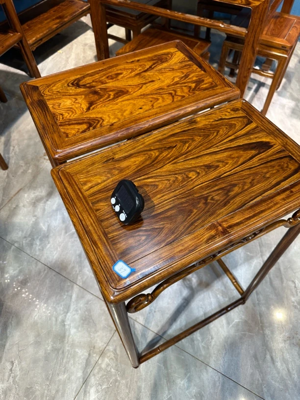 39花架一对螺穗木艺一物一拍