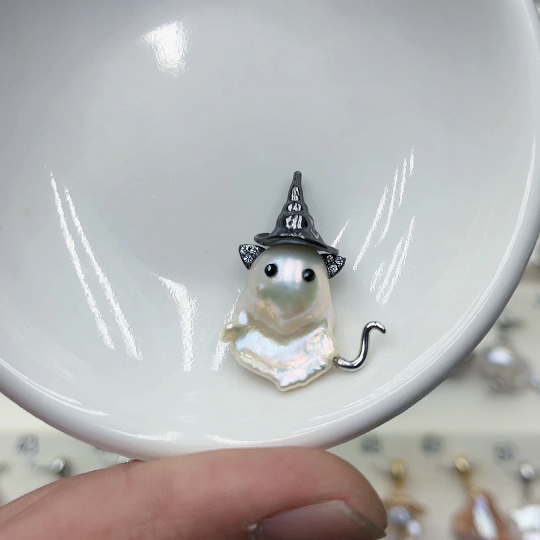 淡水珍珠吊坠(不含链)未镶嵌?**?14