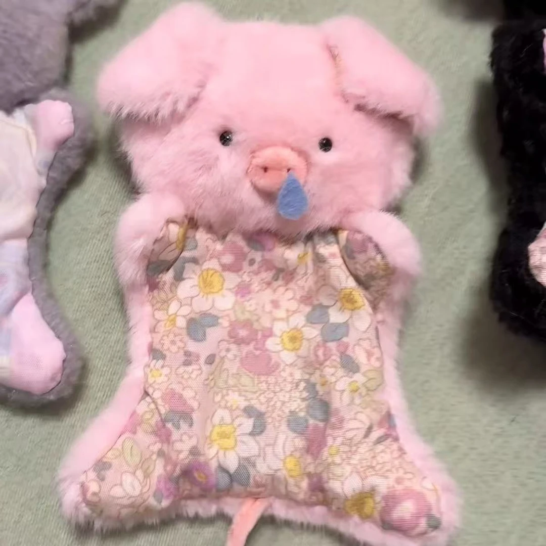 安抚玩偶豆袋小鼠小猪玩偶手工diy材料包送朋友闺蜜女友礼物