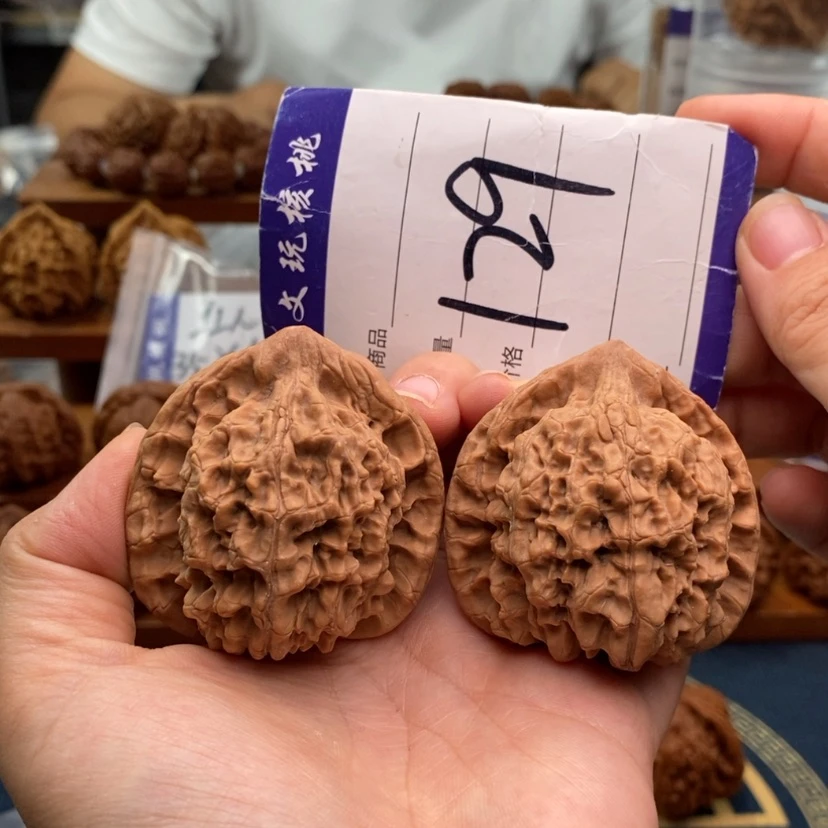 【闪购商品】文玩核桃把件48官帽
