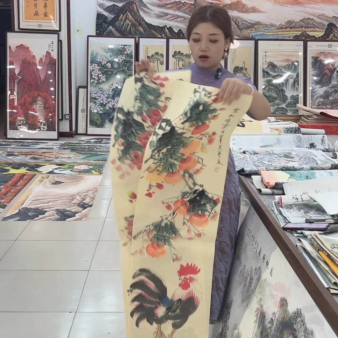 国画纯手绘国画山水