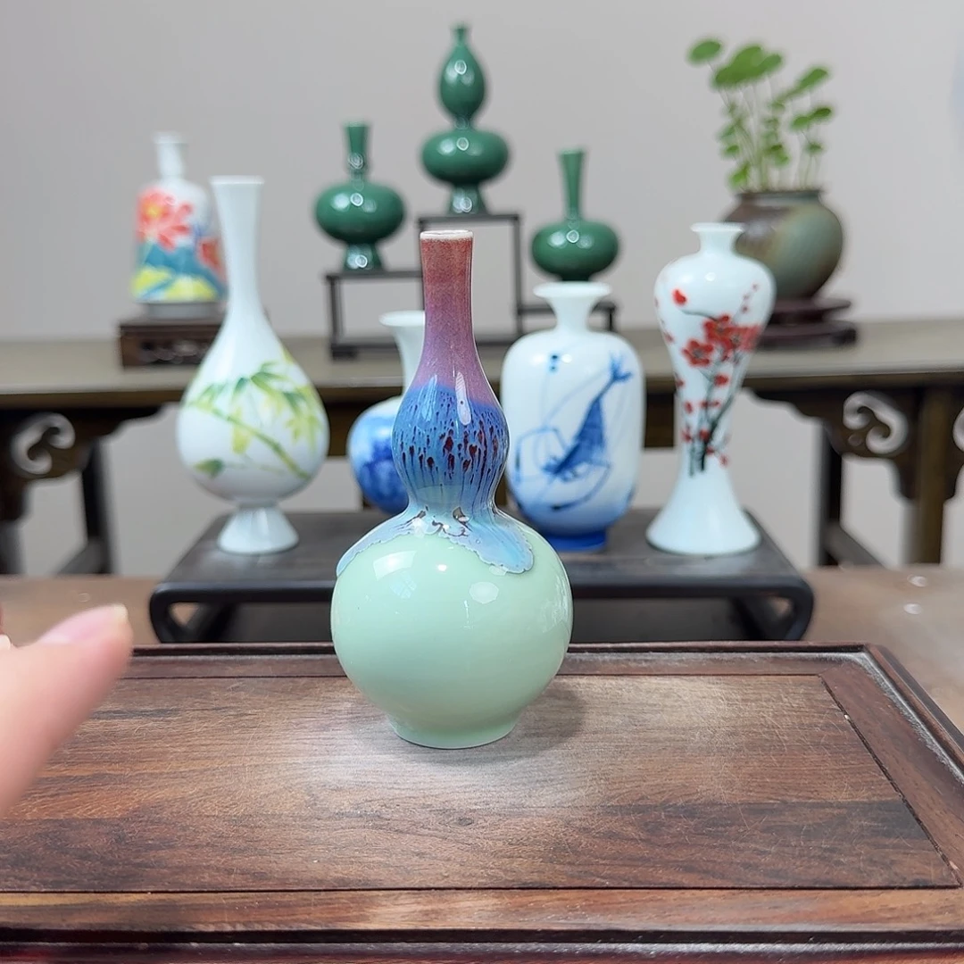 陶瓷手工非常迷你小花器