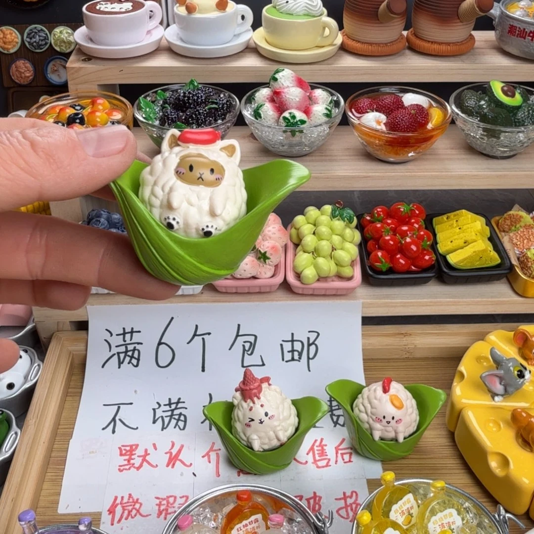 树脂食玩冰箱贴 凭开箱视频售后