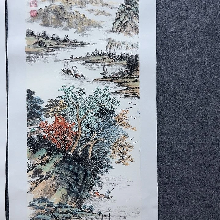 国画孙建平老师手绘作品