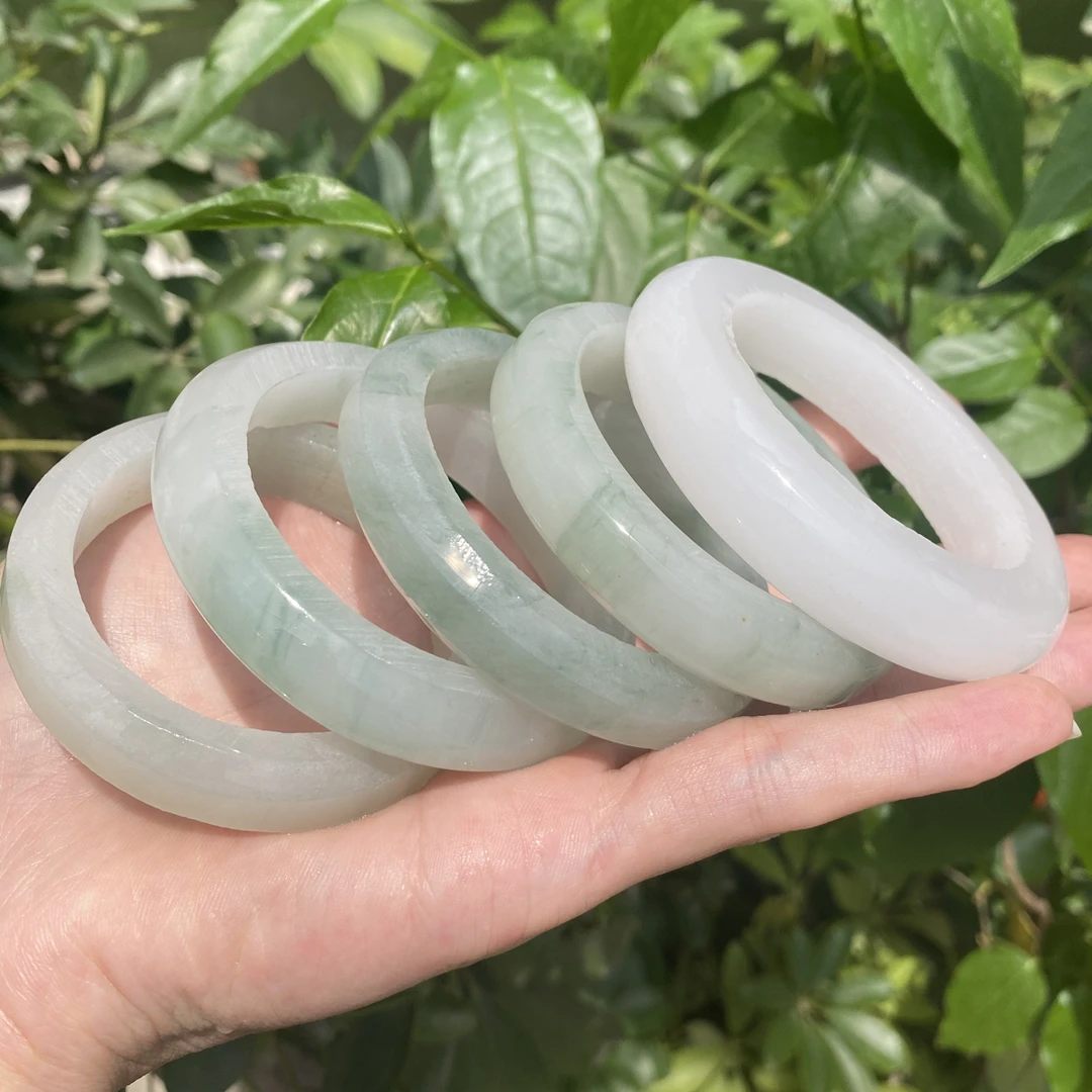 定制处理有瑕疵不退换 新疆石英质玉金丝玉手镯（多样性发一件)