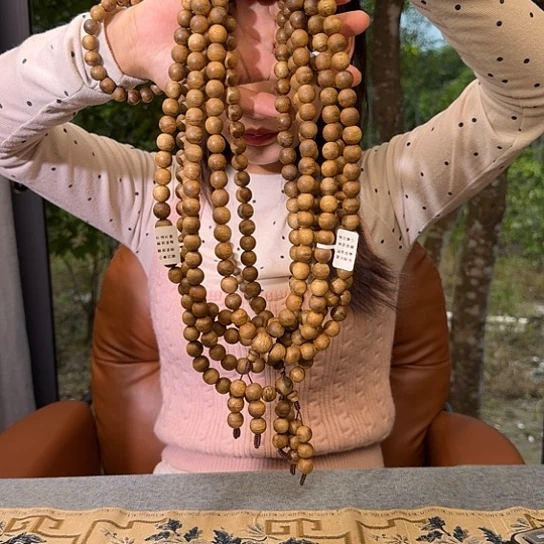 手串沉香白棋1.1-42多样性发货1条