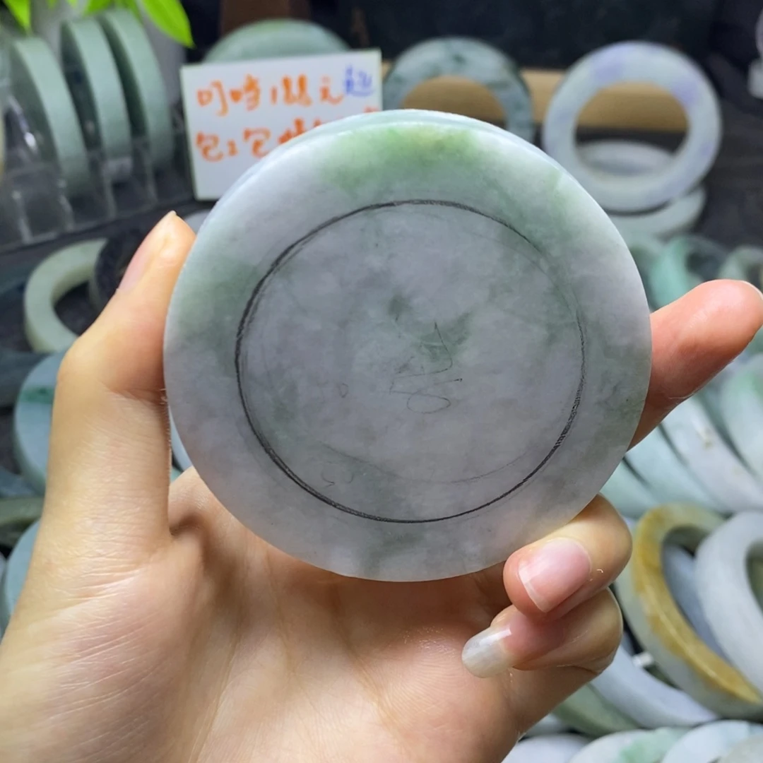 定制翡翠未镶嵌手镯