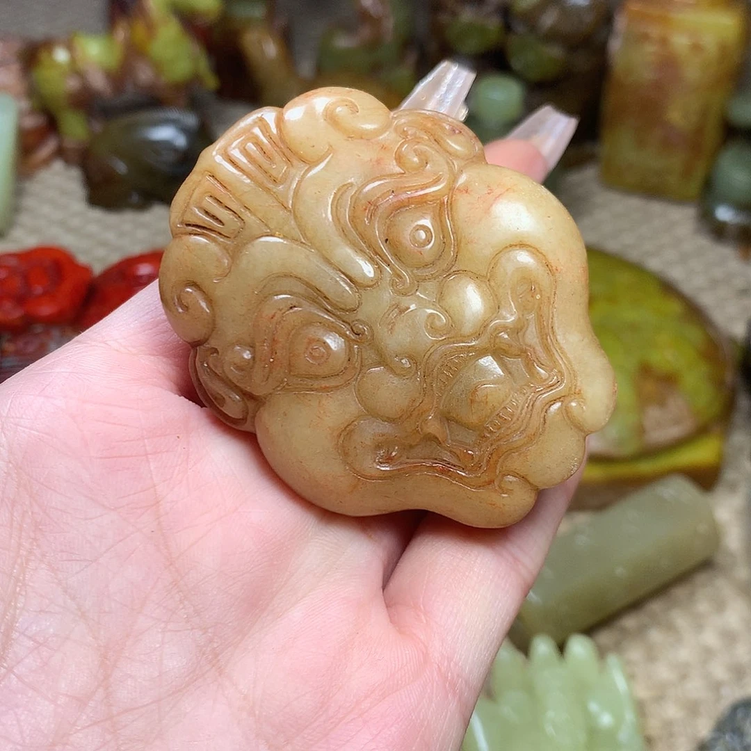 白玉菩提吊坠挂件