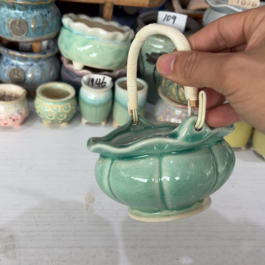 陶瓷陶瓷多肉花盆@@1075