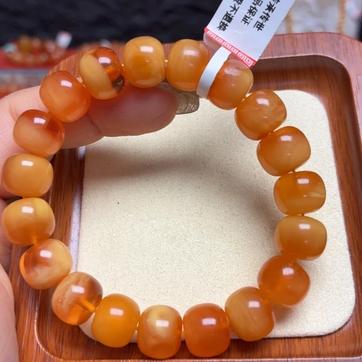 蜜蜡未镶嵌手链手串