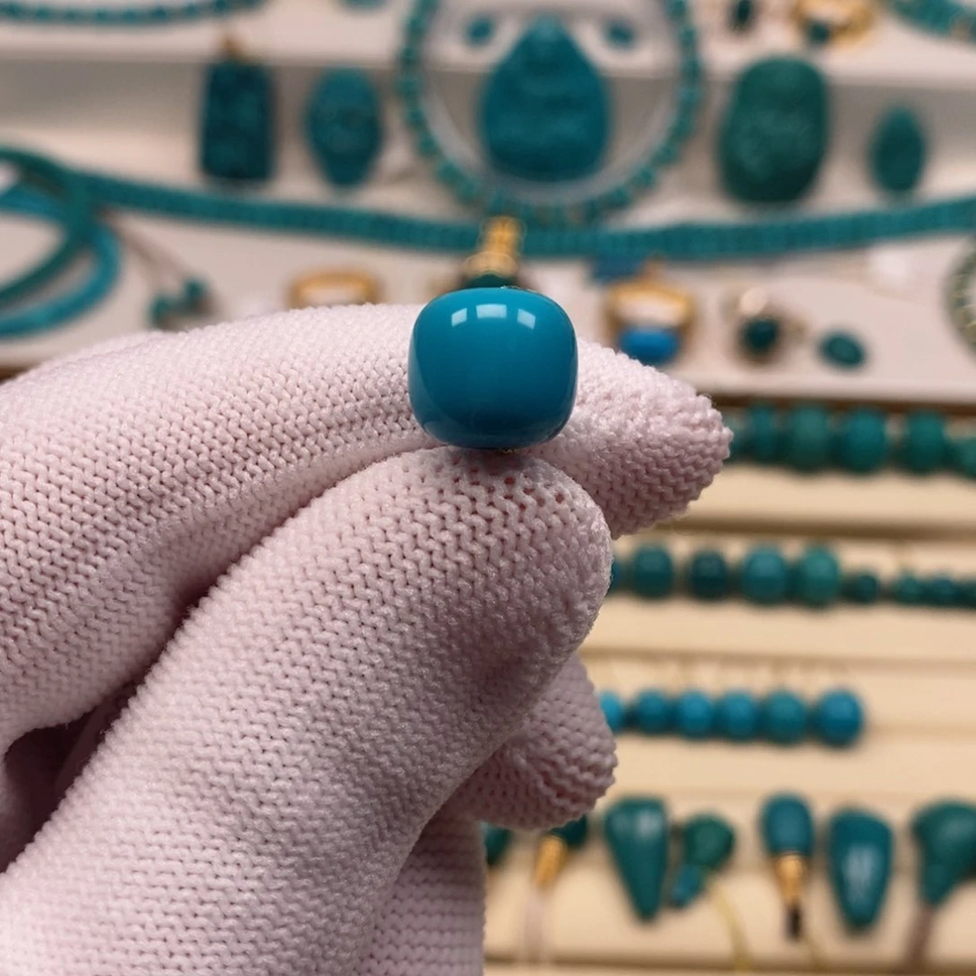 未镶嵌绿松石珠宝奇石AA660