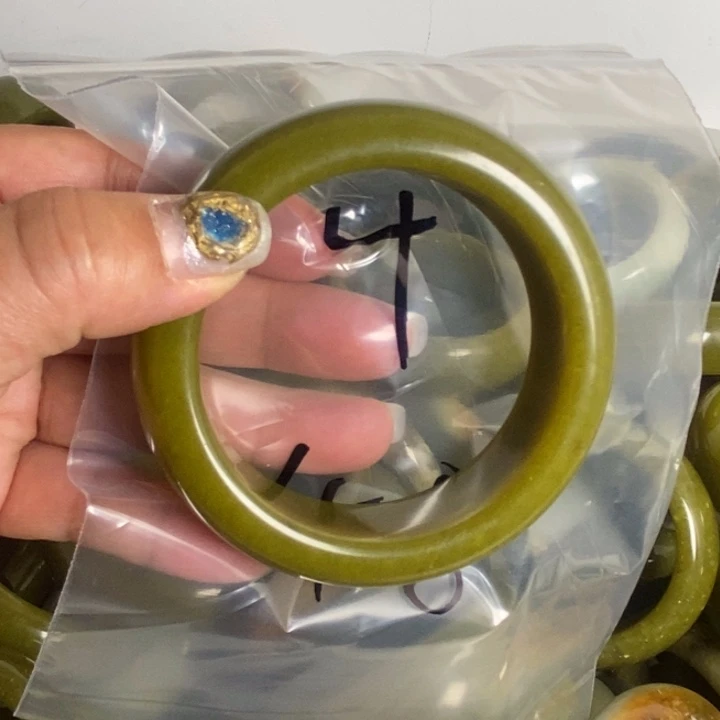 蛇纹石玉合金手镯