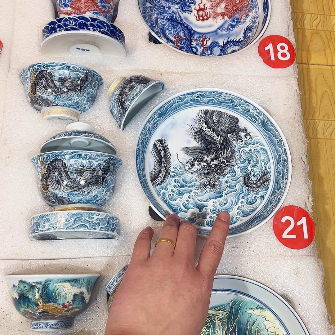 墨龙游海龙腾四海五件套