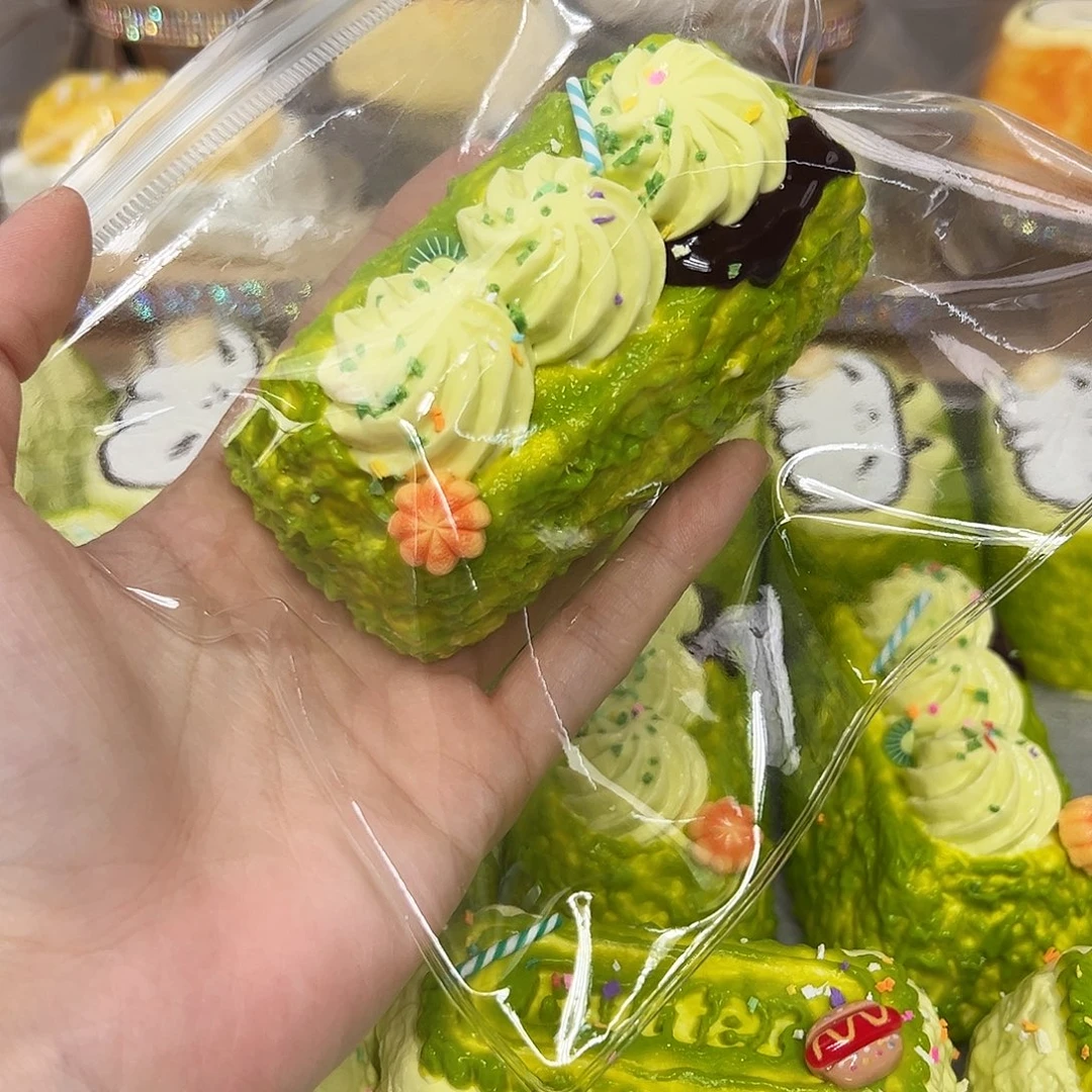 硅胶乳膏抹茶奶油方块185g