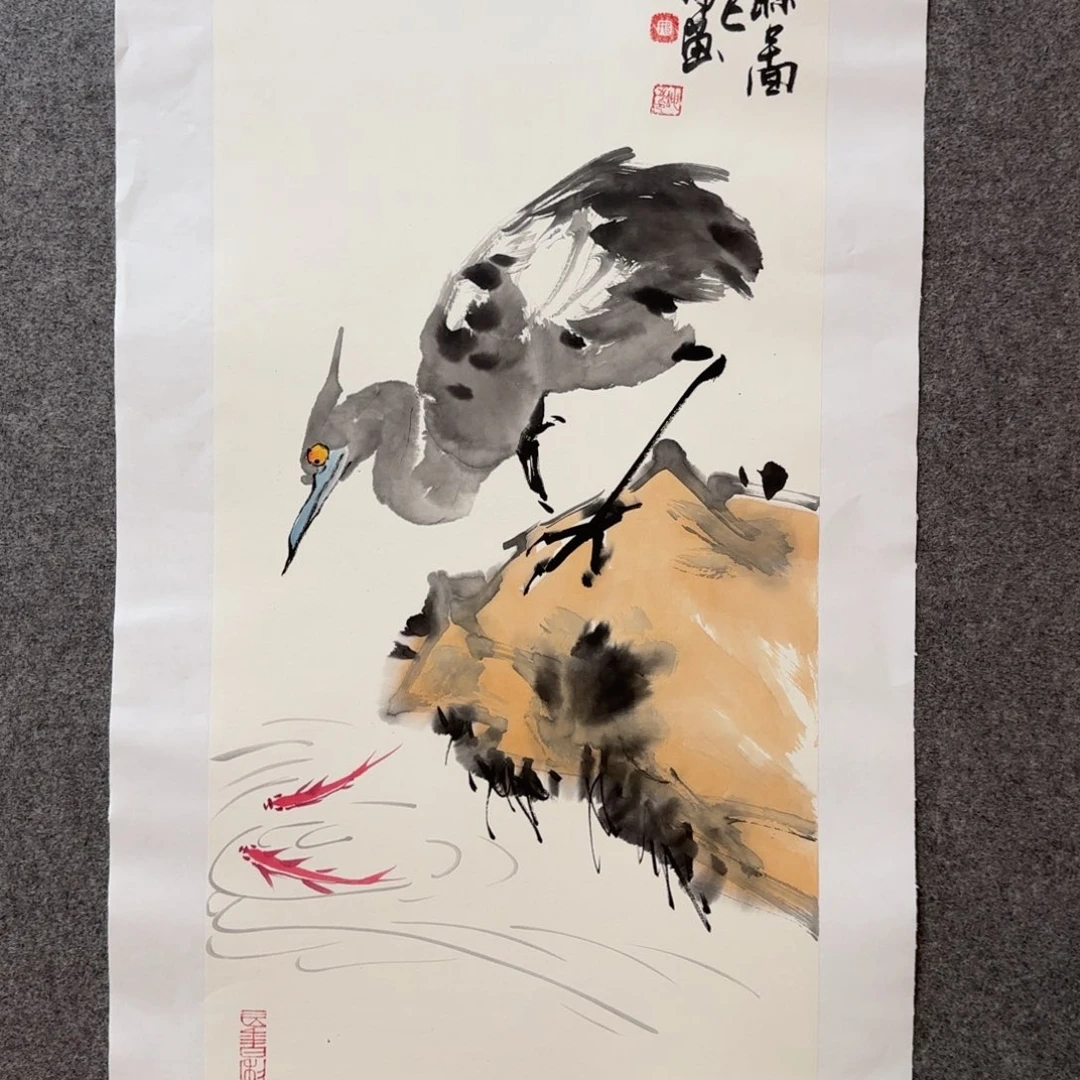 国画邢坤老师手绘作品