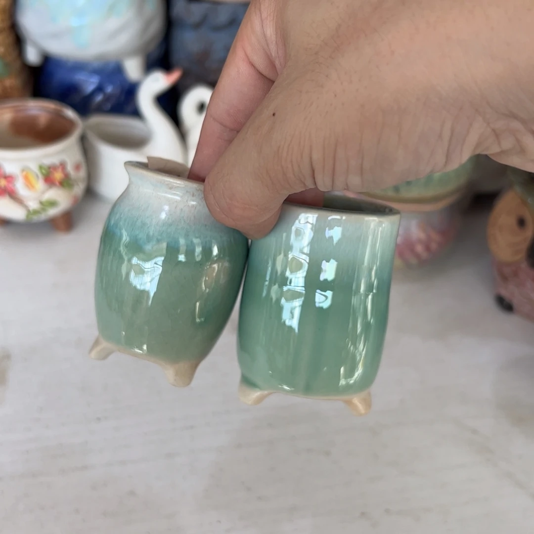 陶瓷多肉小花盆@@1946