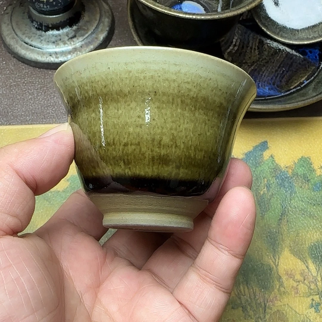 茶盏主人杯龙窑柴烧全手工