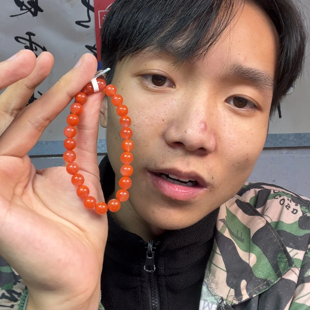 颈饰未镶嵌南红玛瑙多样性高端云南南红卡8货头