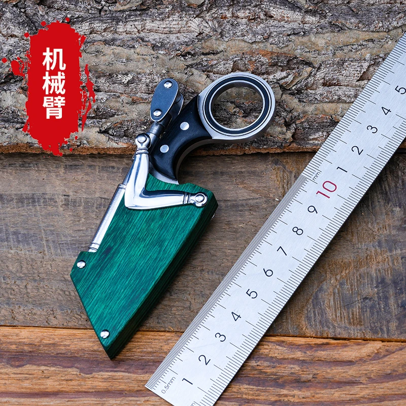 机械臂-水果瓜果加工用刀按压出鞘手把肉刀