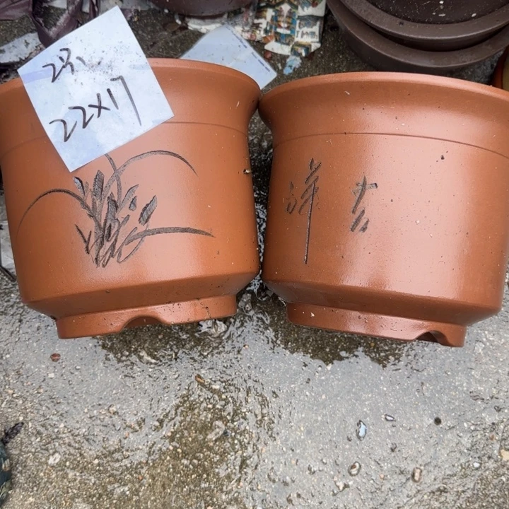 紫砂花盆特价商品
