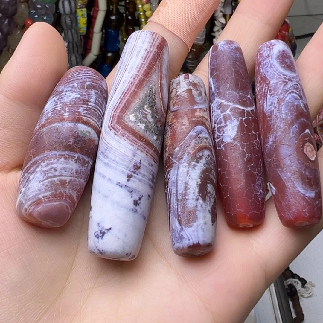 颈饰玻璃玛瑙25一颗