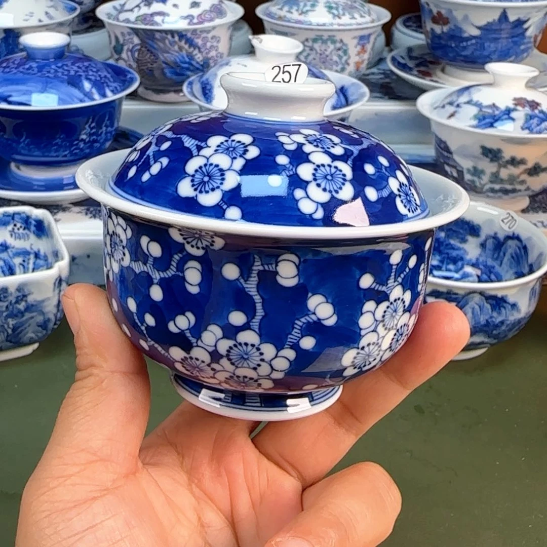 景德镇纯手绘茶具圆圆257