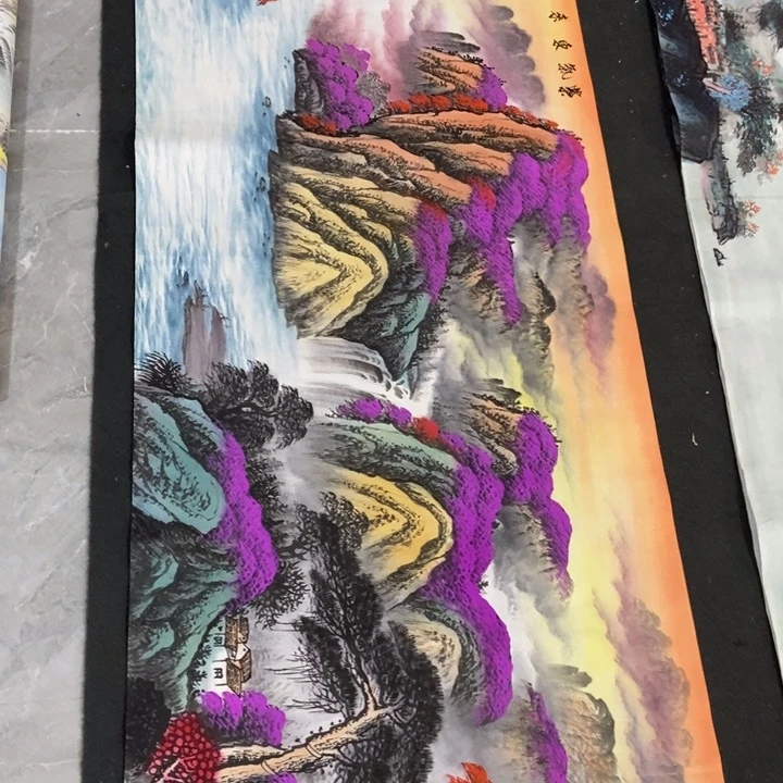 枕书斋画廊的直播间