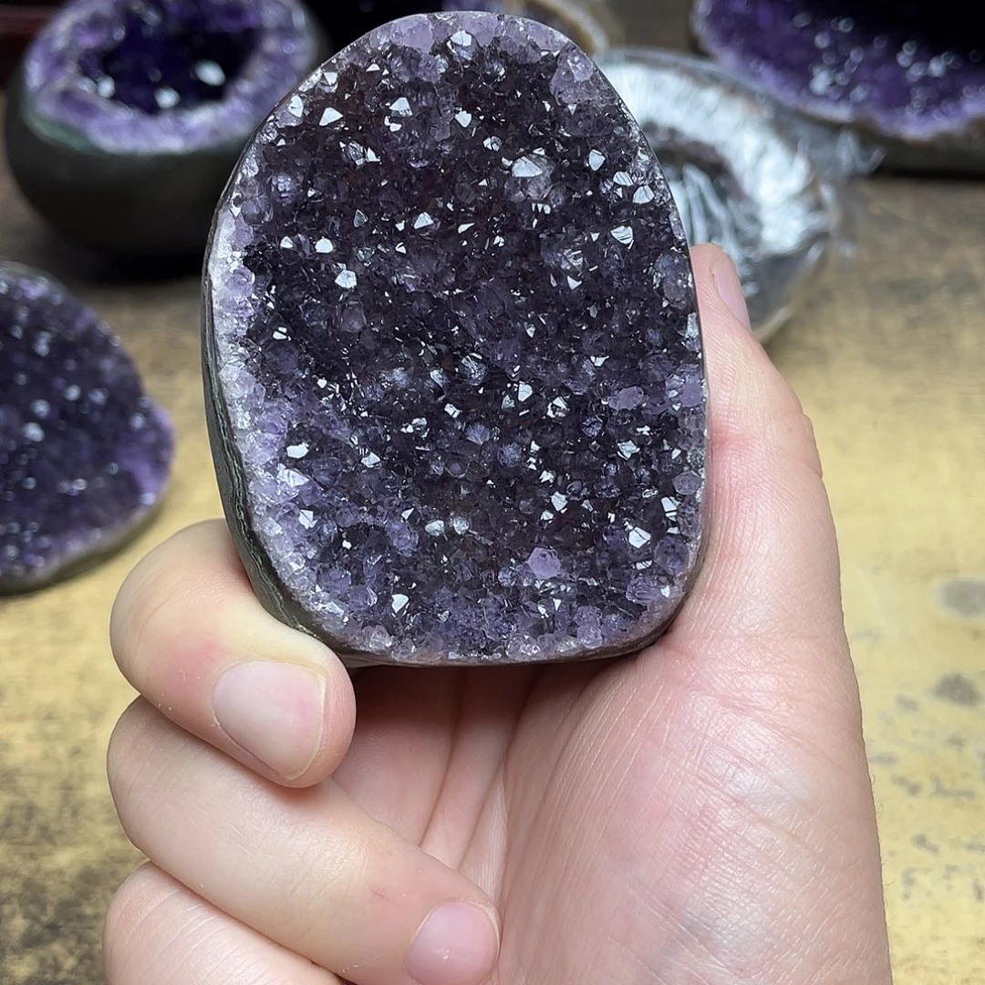 大型摆件（非配饰）紫晶未镶嵌