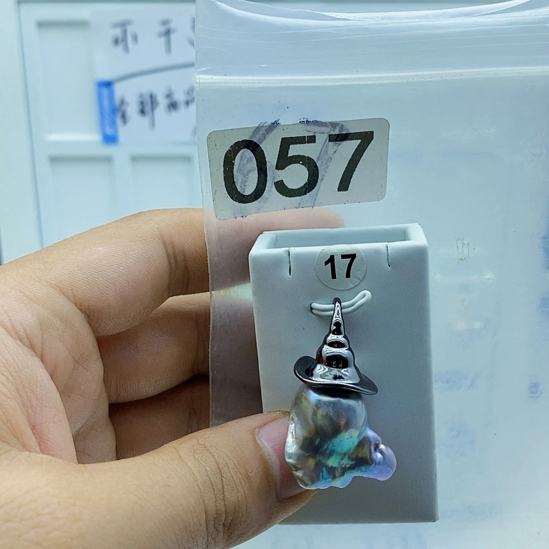 合金淡水珍珠颈饰