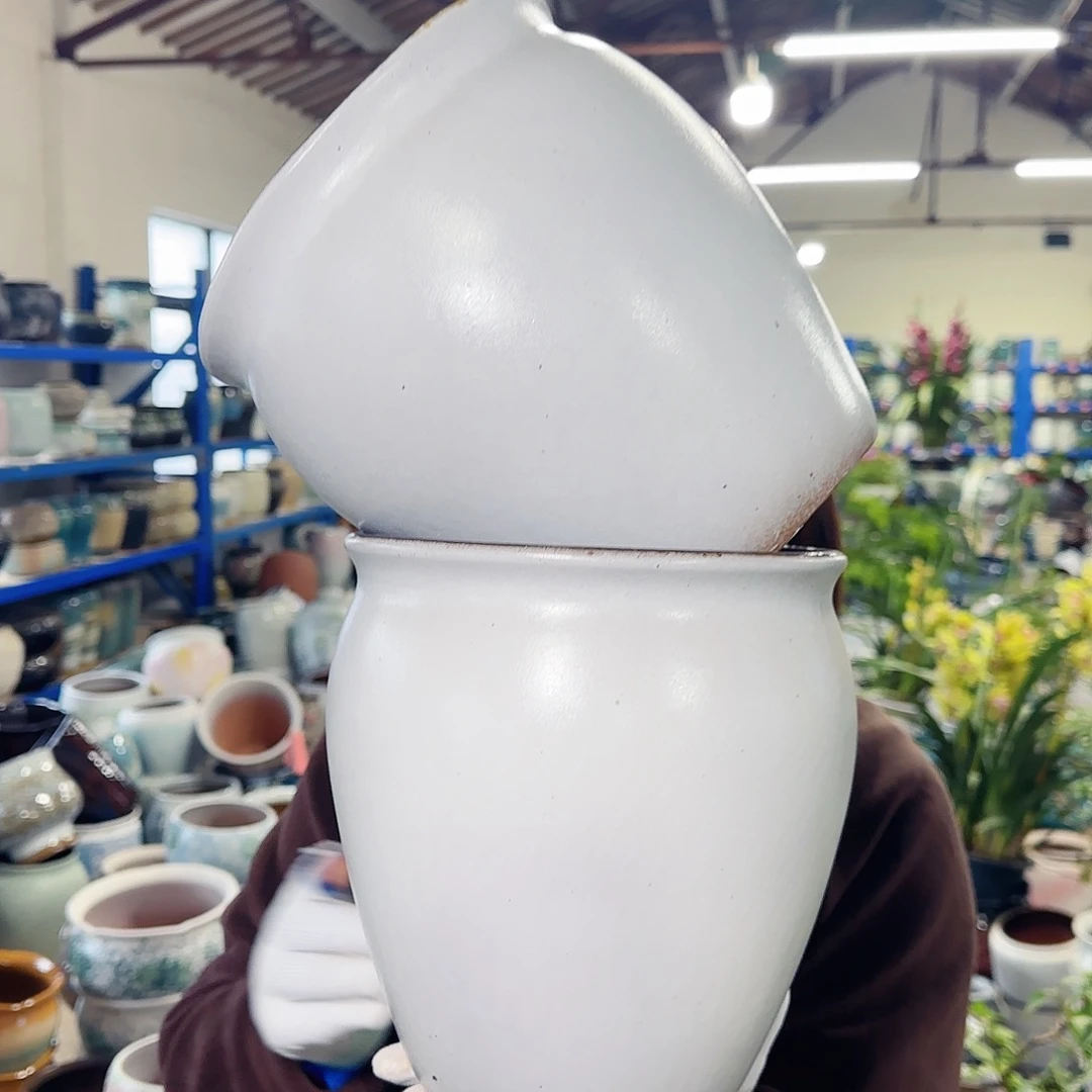 花盆紫砂高21口19