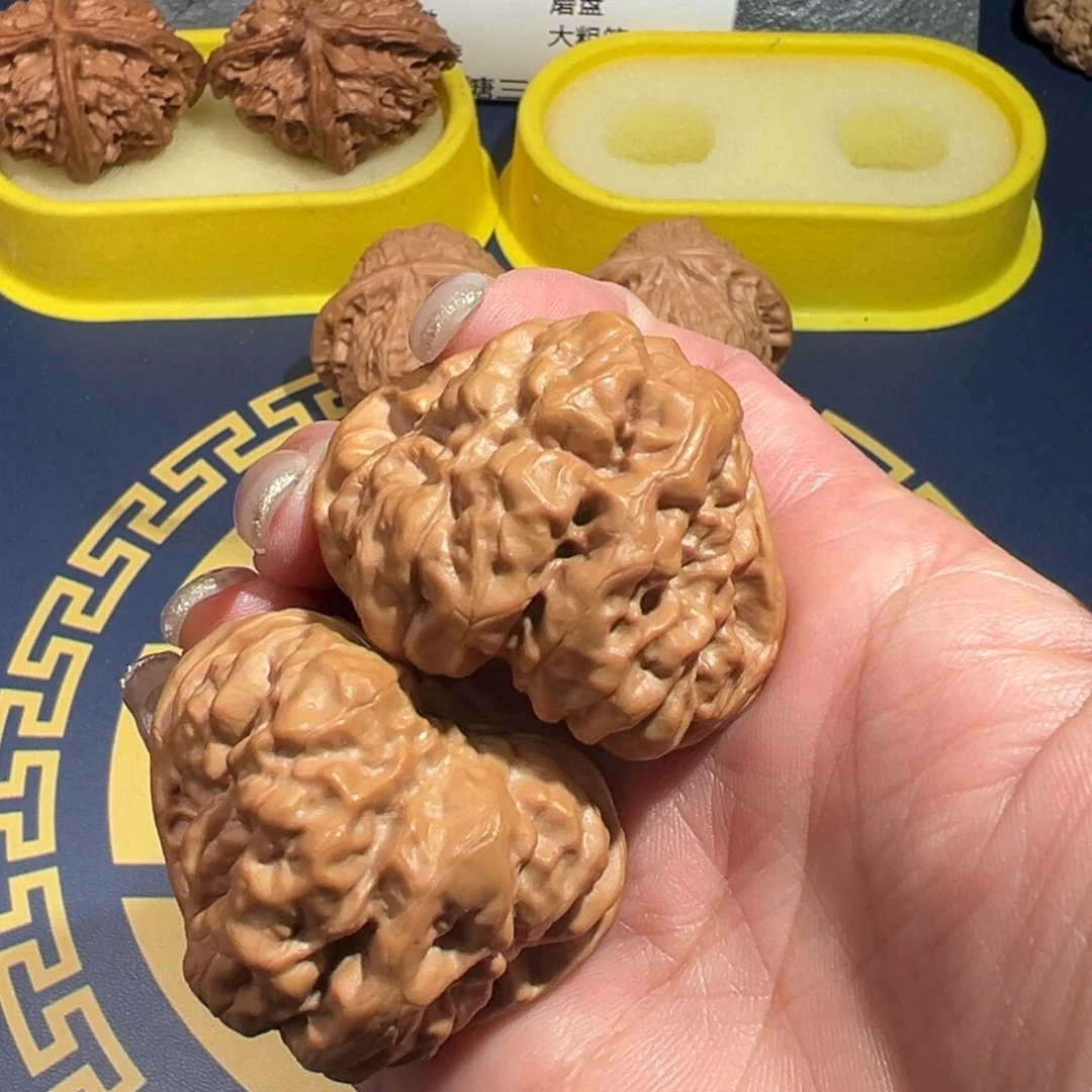 文玩核桃把件三角蛙41