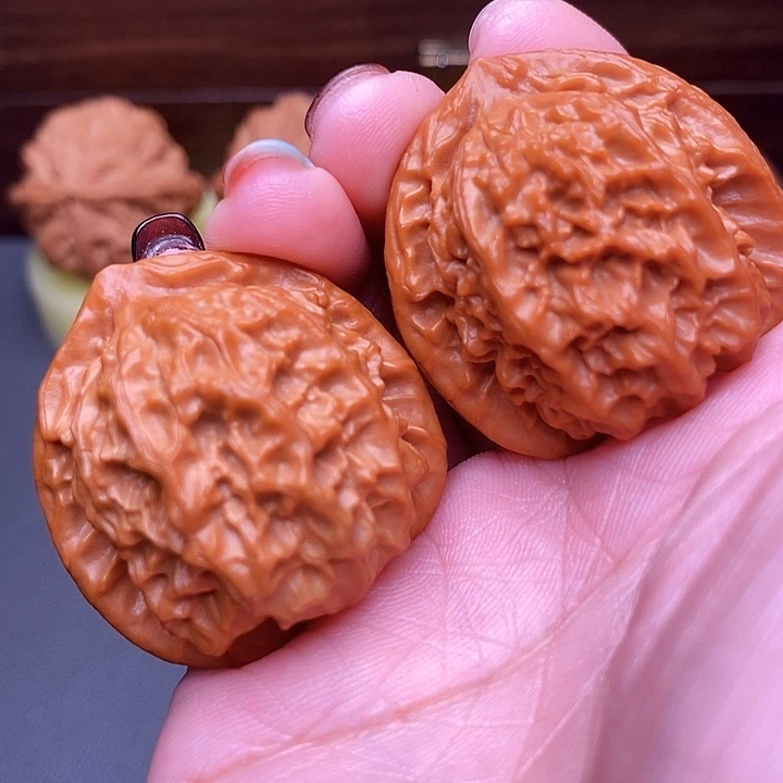 文玩核桃把件瓷娃娃36全