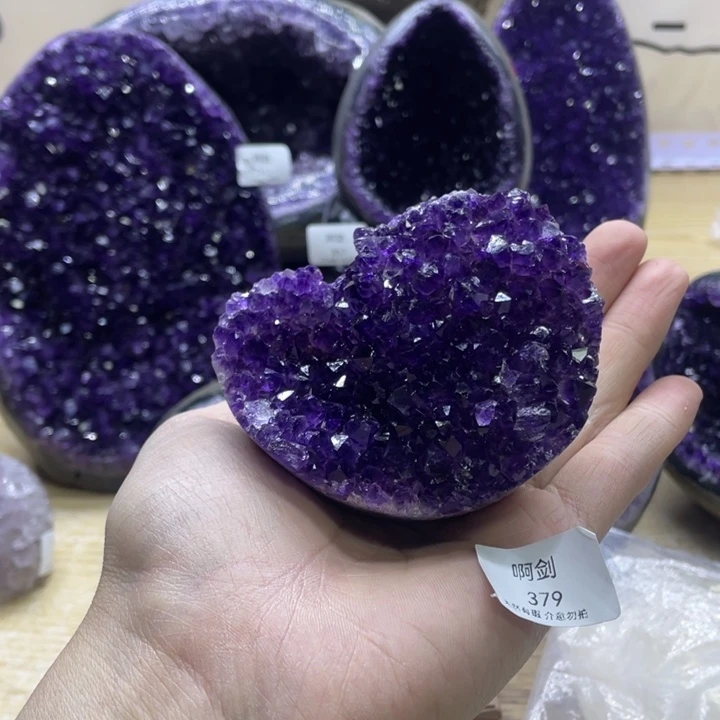 未镶嵌大型摆件（非配饰）紫晶