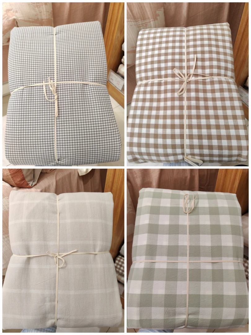 许昌超市（京东包邮）水洗棉四件套柔软亲肤