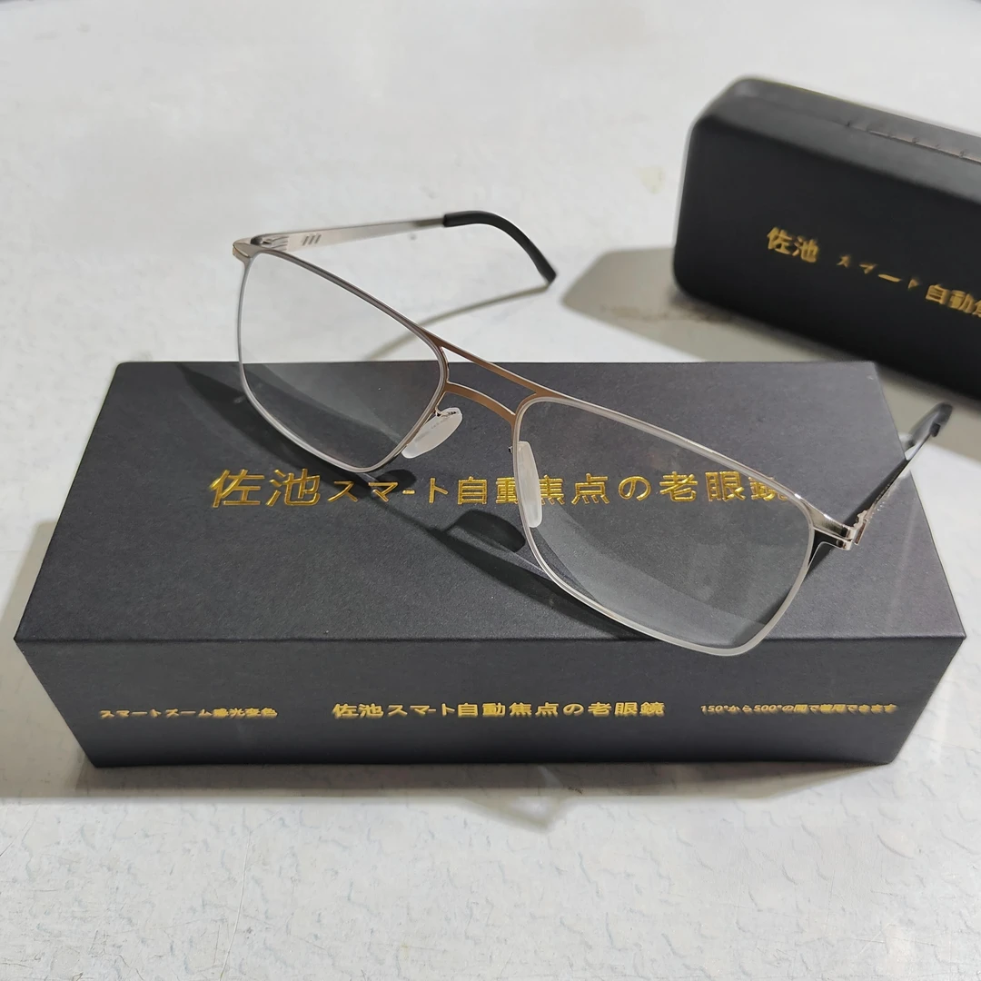 (佐)自动对焦老花镜(150°-500°)