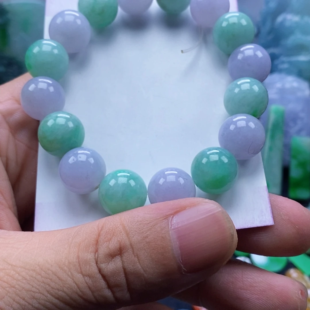 翡翠未镶嵌手串翡翠手串