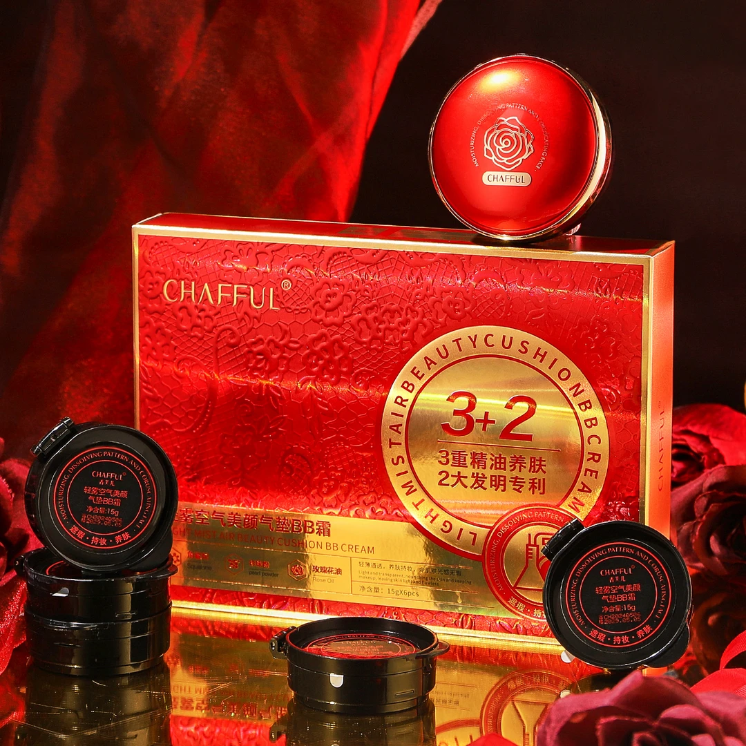 香芙儿轻雾空气美颜气垫1正装+5替换装