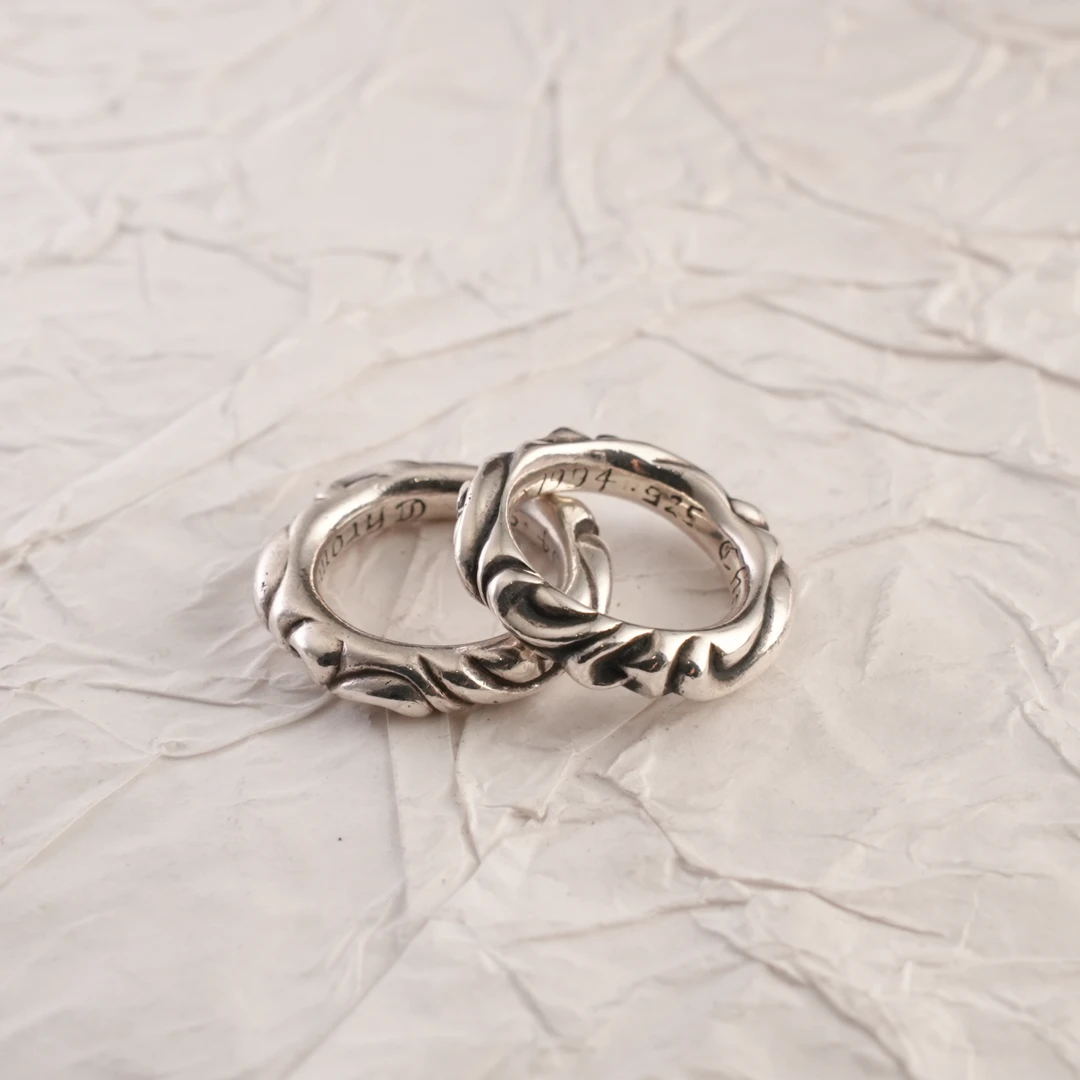 99新 Chrome Hearts/克罗心 海浪戒指