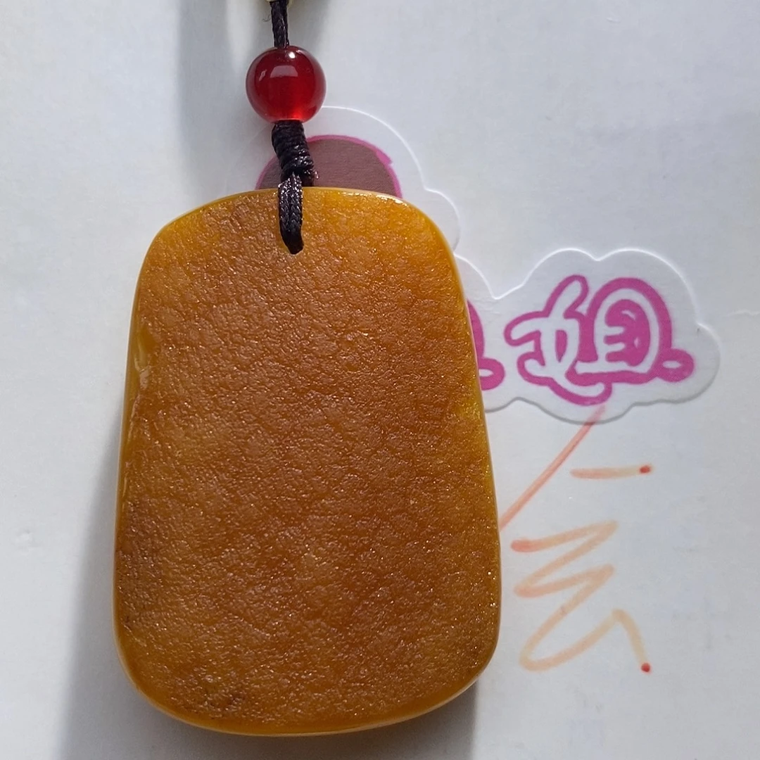 定制琥珀未镶嵌蜜蜡吊坠