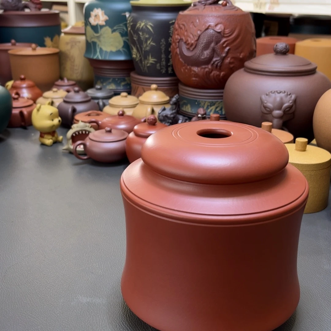 紫砂茶叶罐紫砂茶具