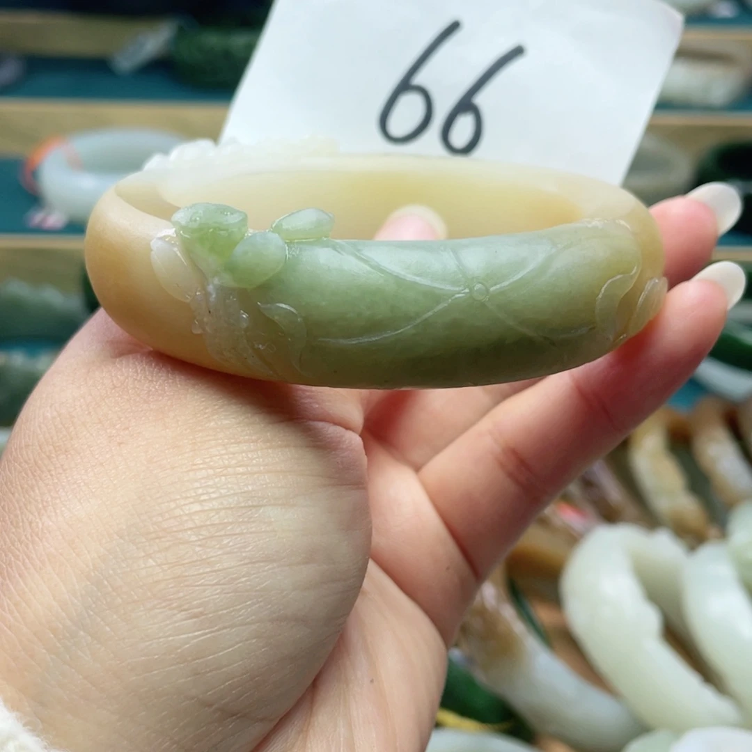 未镶嵌手镯和田玉圈口60