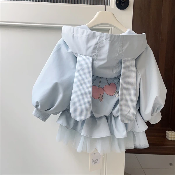 XM·25春~纱纱下摆连帽外套X633（汉服）