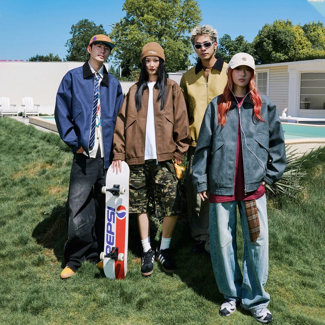 呆呆姐 卡家同款版型！巴恩风Cleanfit翻领高级廓形夹克外套！超帅