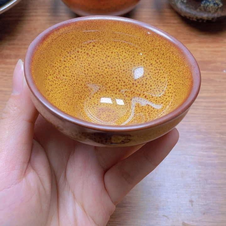 茶盏建窑建盏主人杯