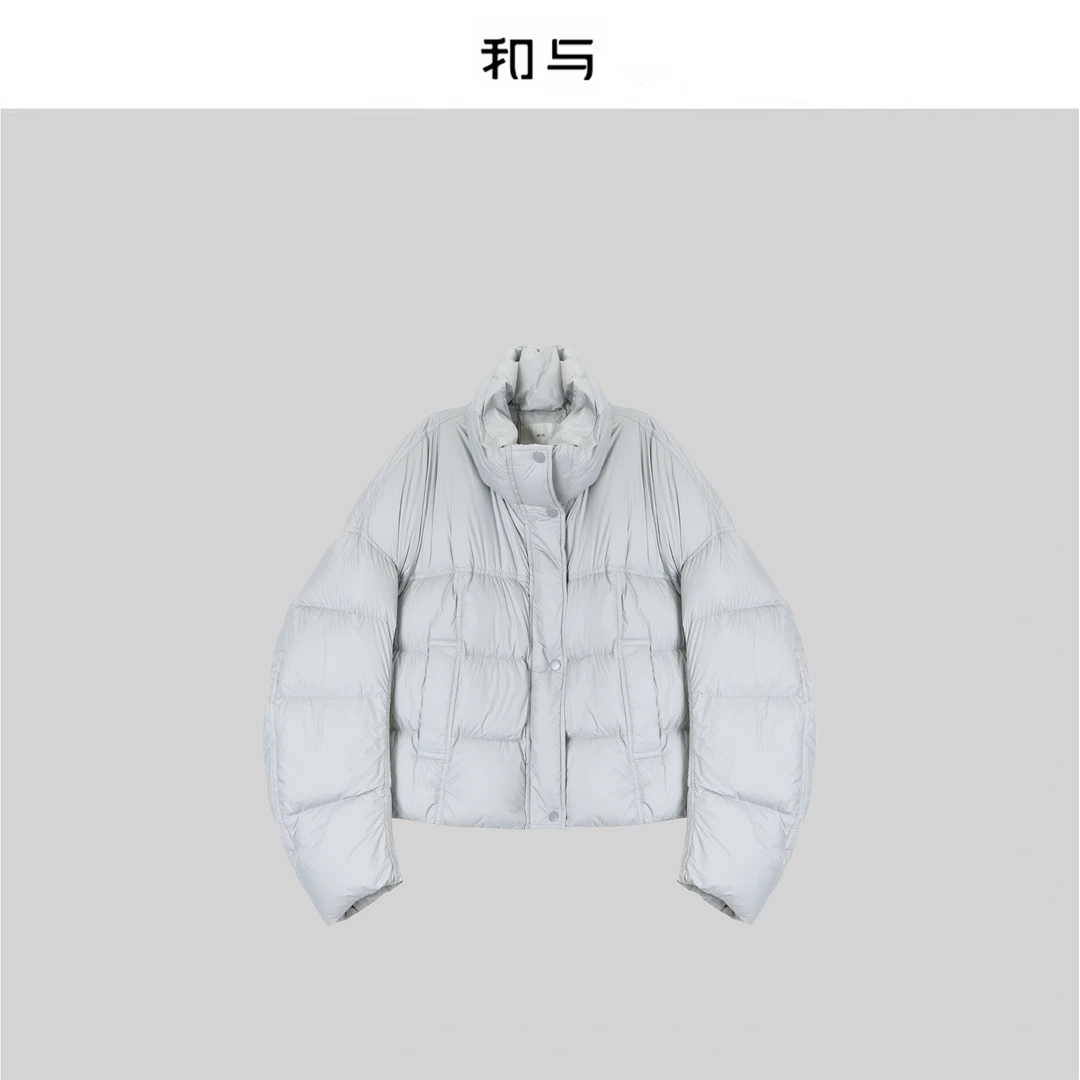和与｜立领短款面包鹅绒服H54CH250D