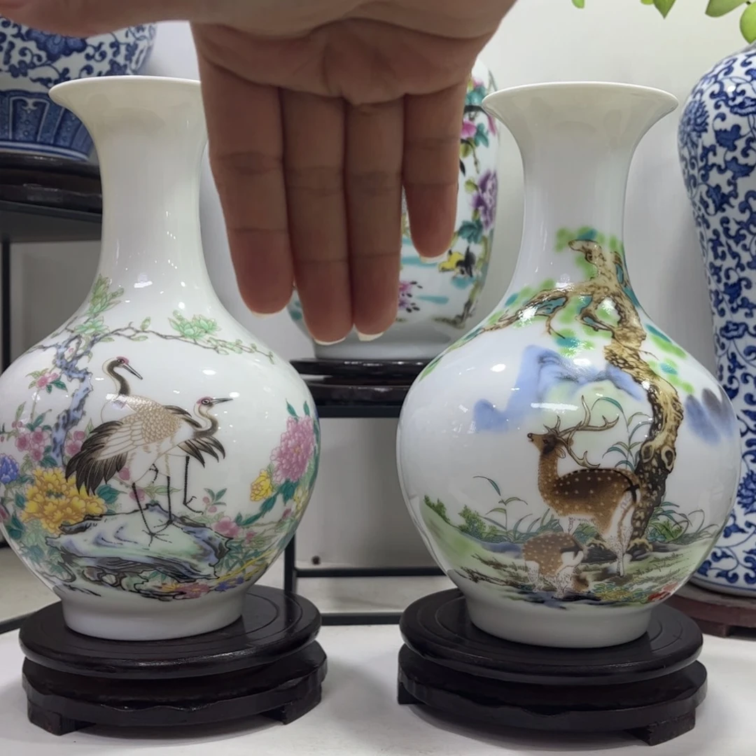 景德镇陶瓷花瓶摆件