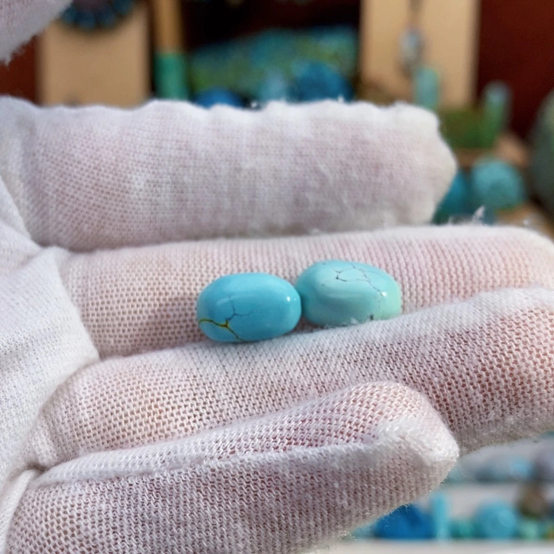 定制绿松石高瓷糖豆