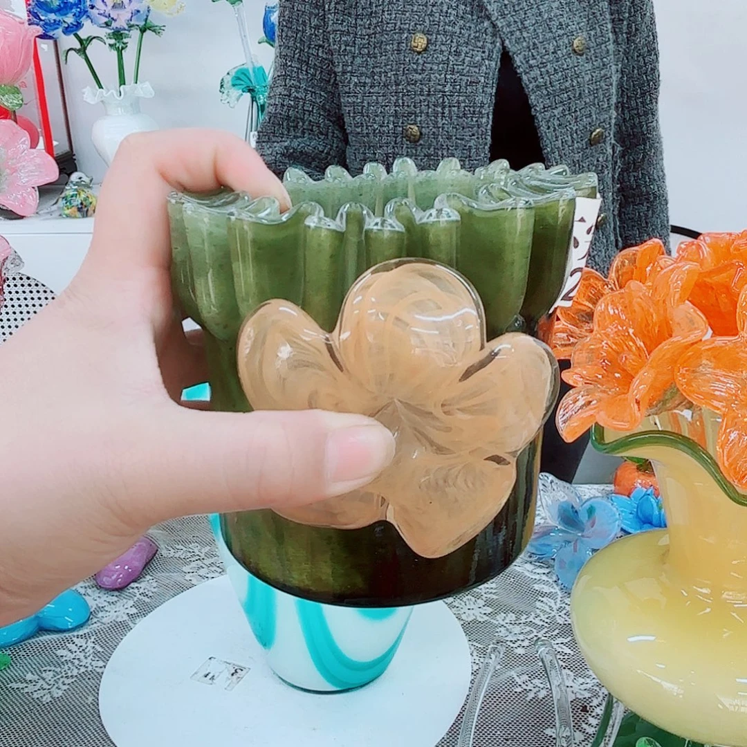 琉璃花瓶花器艺术品