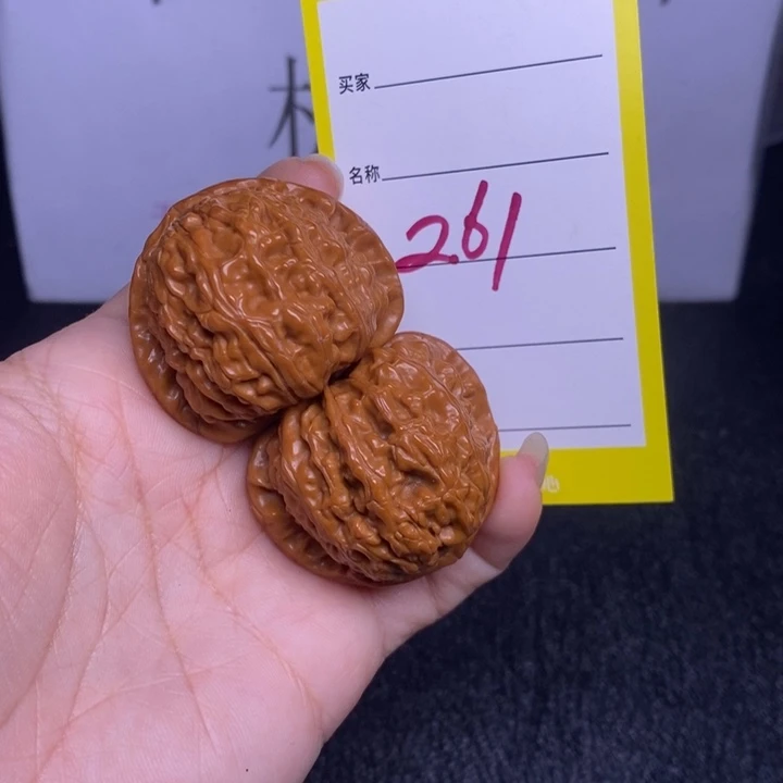 把件文玩核桃261/39白狮子