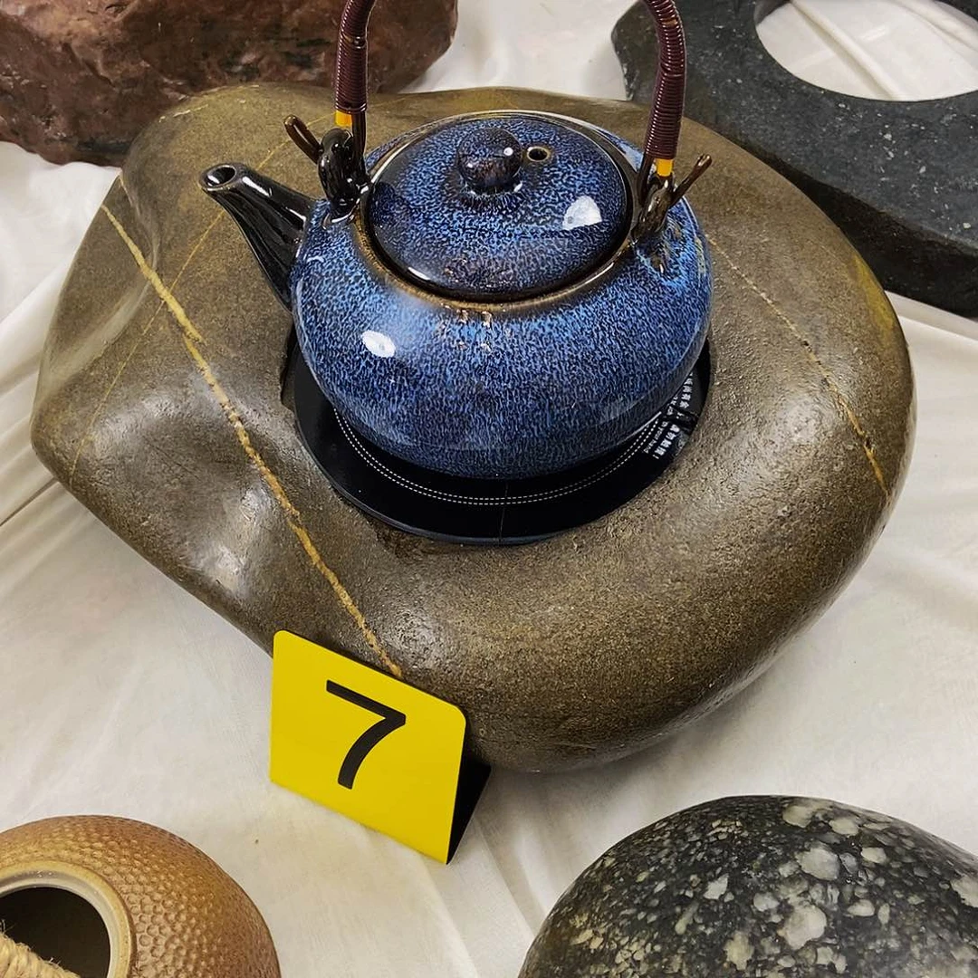 火****）石臼茶炉原石茶炉